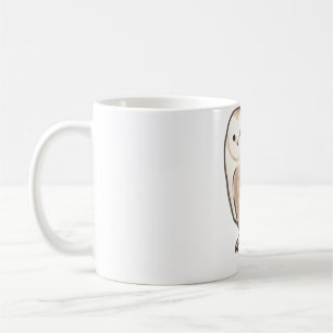 Mug chouette de la grange Délice � joli art animal