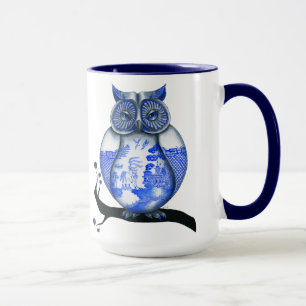 Mug Chouette de la Sauvette bleue
