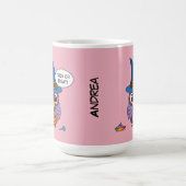 Mug Chouette de l'Assistant Cartographie - Trick ou Tr (Centre)