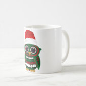 Mug Chouette de Noël (Devant droit)