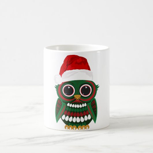 Mug Chouette de Noël (Centre)
