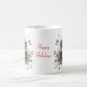 Mug Chouette de Noël Fantaisiste (Centre)
