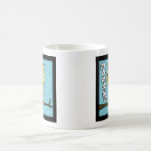Mug Chouette de sagesse mignonne (Centre)