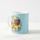 Mug Chouette de tournesol (Devant gauche)