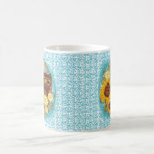 Mug Chouette de tournesol (Centre)