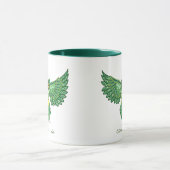 Mug Chouette de vol Celtic Green (Centre)
