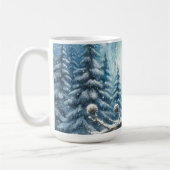 Mug Chouette des Bois Sérénité Forêt d'Hiver Faune (Gauche)