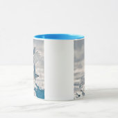 Mug Chouette des neiges décolle de la neige (Centre)