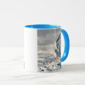 Mug Chouette des neiges décolle de la neige (Devant droit)