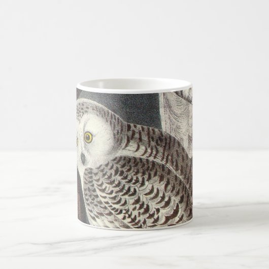 Mug Chouette des neiges par Audubon (Centre)