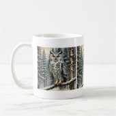 Mug Chouette d'hiver (Gauche)