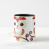 Mug Chouette douce mignonne (Centre)