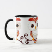 Mug Chouette douce mignonne (Gauche)