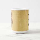 Mug Chouette du cône de pin (Centre)