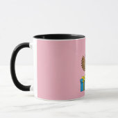 Mug Chouette du Père Noël avec présents (Gauche)