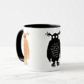 Mug Chouette éffrayante (Devant gauche)