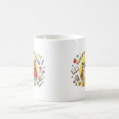 Mug Chouette et Ours Mignons pour Enseignants (Centre)