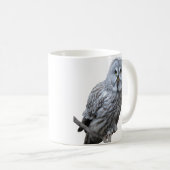 Mug Chouette grise (Devant droit)