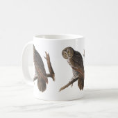 Mug Chouette grise (Devant gauche)