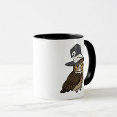 Mug Chouette hulotte sorcière ! (Devant droit)