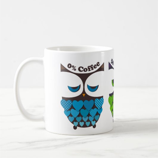 Mug Chouette lunaire (Gauche)
