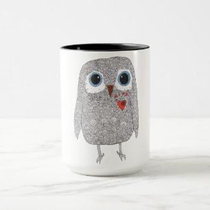Mug Chouette mignonne et colorée