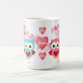 Mug Chouette mignonne toujours vous aimer (Centre)