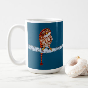 Mug Chouette mûre dans la boue Casquette de stockage