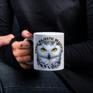 Mug Chouette Neige Fierce Majestic Belle