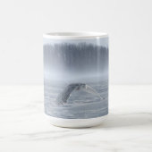 Mug Chouette Neige Volant En Hiver (Centre)