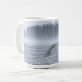 Mug Chouette Neige Volant En Hiver (Devant gauche)