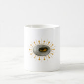 Mug Chouette neigeuse encadrée (Centre)