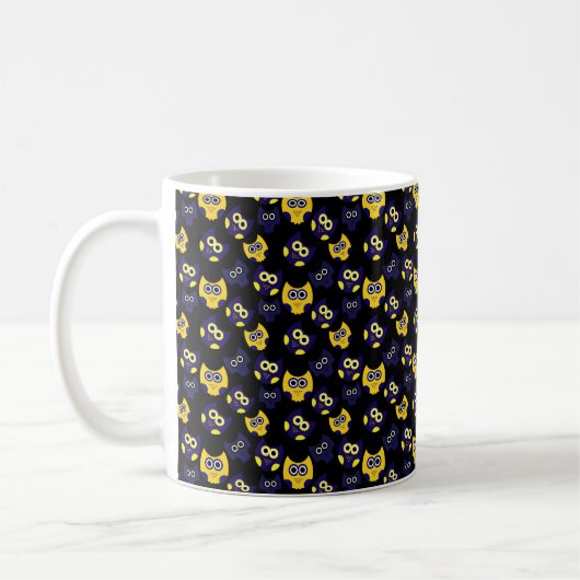 Mug Chouette noire (Gauche)