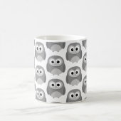 Mug Chouette noire mignonne (Centre)
