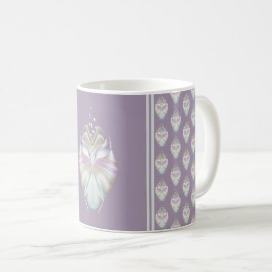 Mug Chouette Oracle Pastel Purple (Devant droit)