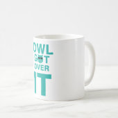 Mug Chouette, passe-le (Devant droit)