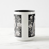 Mug Chouette Perle de Cristal Blanc (Centre)
