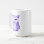 Mug Chouette pourpre (Devant gauche)