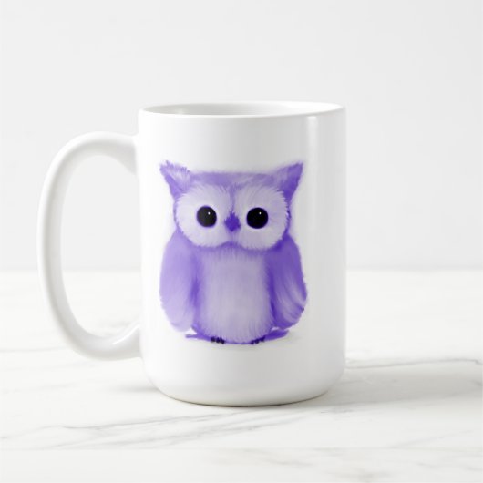 Mug Chouette pourpre (Gauche)