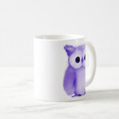 Mug Chouette pourpre (Devant droit)
