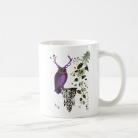 Chouette pourpre avec Antlers 2