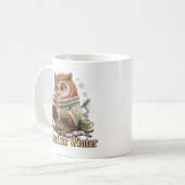 Mug Chouette Professeur Mignon (Devant gauche)
