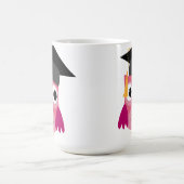 Mug Chouette rose avec bouchon à capuchon (Centre)