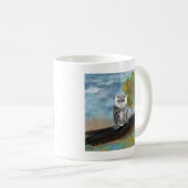 Mug Chouette saisonnière Imprimer bébé (Devant droit)