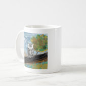 Mug Chouette saisonnière Imprimer bébé (Devant gauche)