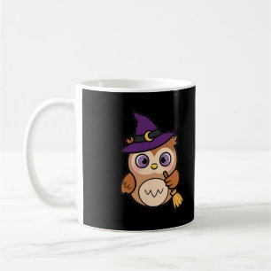 Mug Chouette Sorcière Mignonne Halloween