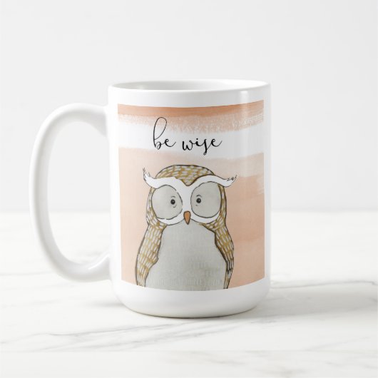 Mug Chouette | Soyez sages (Gauche)