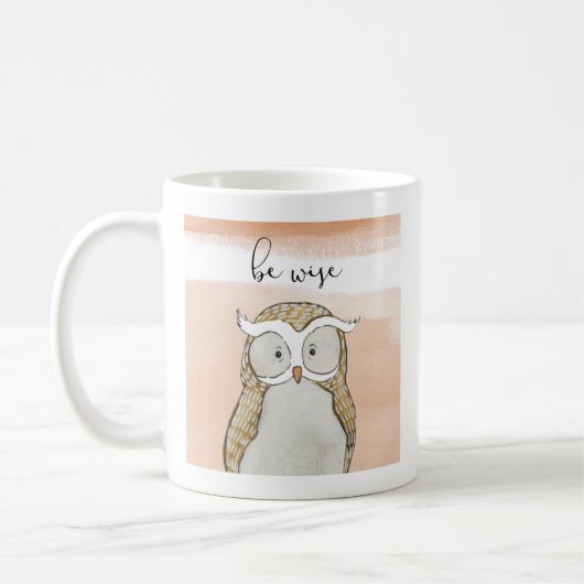 Mug Chouette | Soyez sages (Gauche)