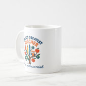 Mug Chouette sur les mondes de l'arbre Plus grand prof (Devant gauche)