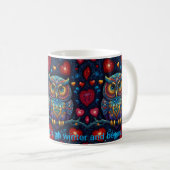 Mug Chouette t'aime toujours (Devant droit)